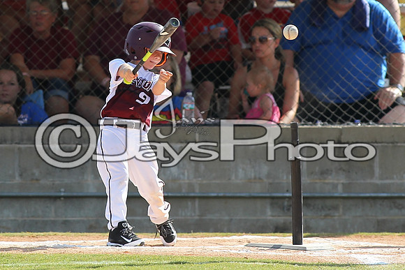 Benton vs. Beebe 6 year old All-Stars 6-28-2015 (©Justin Manning) JWM_0030