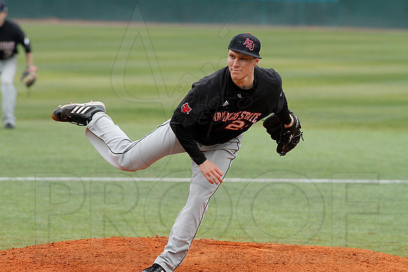 ASU @ UALR baseball 3-17-13 (© Justin Manning) JWM0502