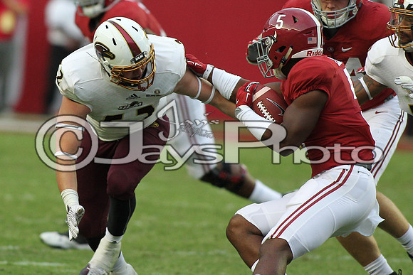 University of Louisiana-Monroe @ Alabama 9-26-2015 (©Justin Manning) JWM_0644