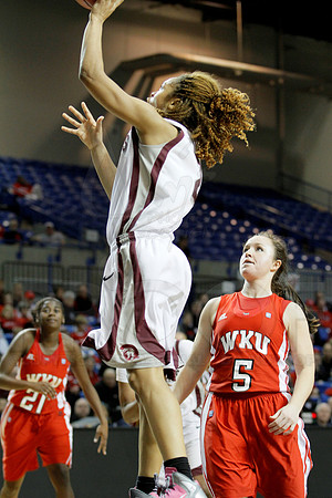 Western Kentucky vs. UALR Women's 3-10-13 JWM0075 (©Justin Manning)