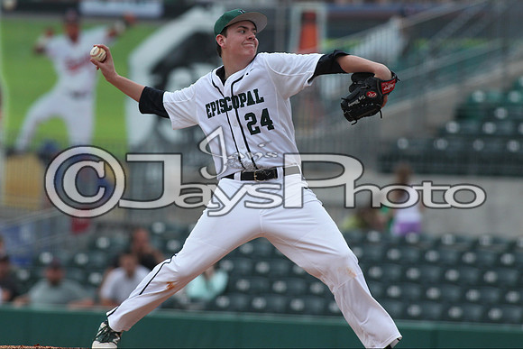 Harmony Grove vs. Episcopal Baseball (Dickey Stephens Park) 4-2-2015 (©Justin Manning) JWM_0198