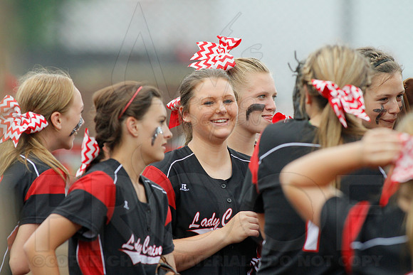 Rose Bud vs. Harmony Grove Regional Softball 5-9-2014 (© Justin Manning) JWM_0188