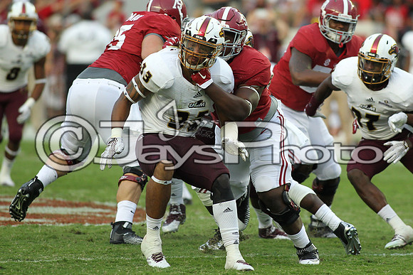 University of Louisiana-Monroe @ Alabama 9-26-2015 (©Justin Manning) JWM_0627