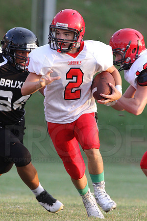 Harmony Grove @ Bauxite (Scrimmage) 8-26-2014 (©Justin Manning) JWM_52