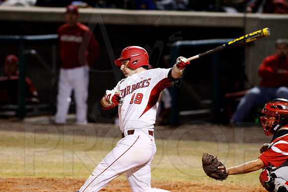 Miss Valley State @ Arkansas Baseball 3-27-13 (© Justin Manning) JWM0244