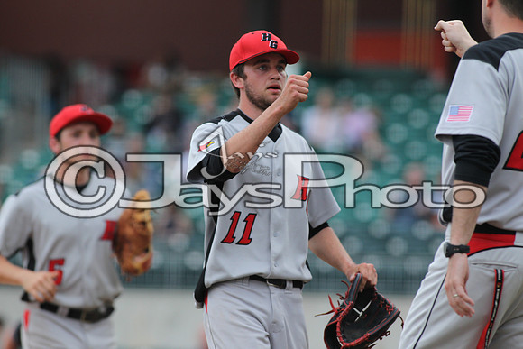 Harmony Grove vs. Episcopal Baseball (Dickey Stephens Park) 4-2-2015 (©Justin Manning) JWM_0131