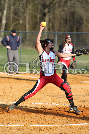 Poyen @ Glen Rose softball 3-28-2015 (©Justin Manning) JWM_0122