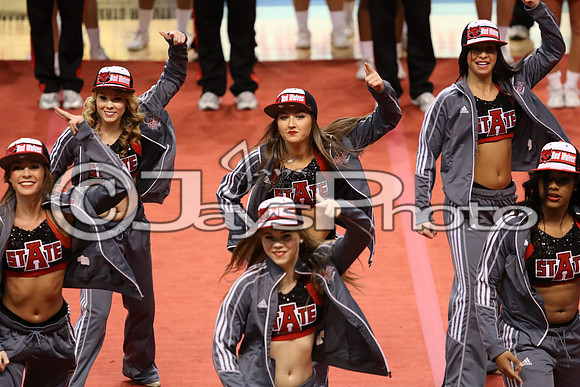 LA-Lafayette @ Arkansas State Women's 3-7-2015 (©Justin Manning) JWM_468