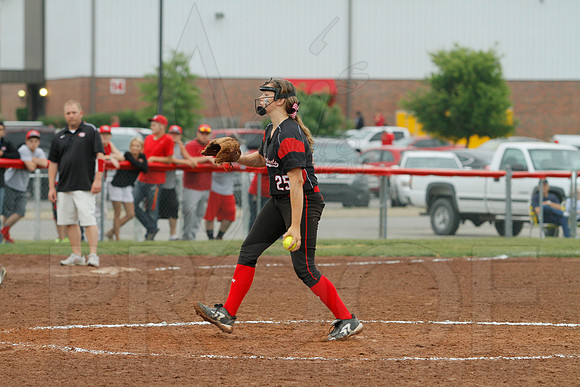 Rose Bud vs. Harmony Grove Regional Softball 5-9-2014 (© Justin Manning) JWM_0216