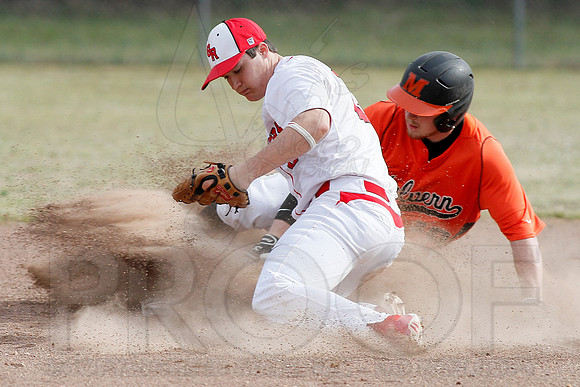 Malvern @ Glen Rose Baseball 3-14-13 (© Justin Manning) JWM0037
