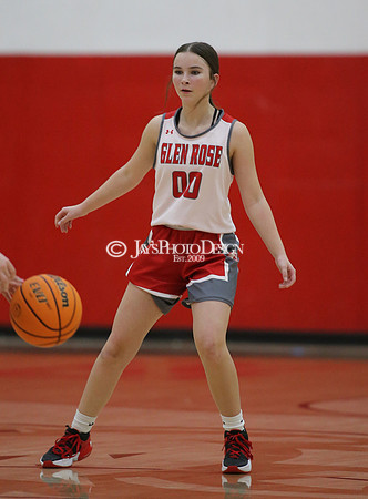 Bismarck @ Glen Rose 7th grade girls (Homecoming) 2-2-24_JWM_0097