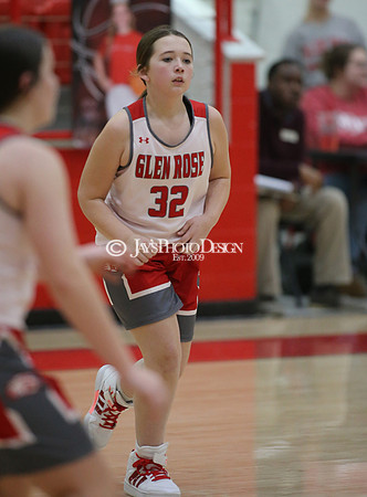 Bismarck @ Glen Rose 7th grade girls (Homecoming) 2-2-24_JWM_0192