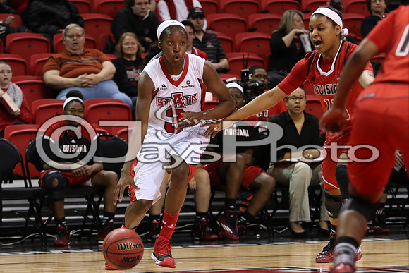 LA-Lafayette @ Arkansas State Women's 3-7-2015 (©Justin Manning) JWM_276