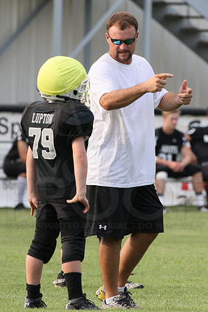 Bauxite Black-Gray games 4th, 5th, 6th, Junior high, Senior high scrimmage 8-22-13 (© Justin Manning) JWM0032