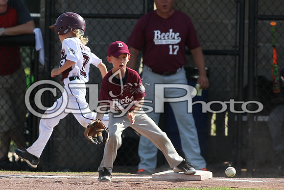 Benton vs. Beebe 6 year old All-Stars 6-28-2015 (©Justin Manning) JWM_0027