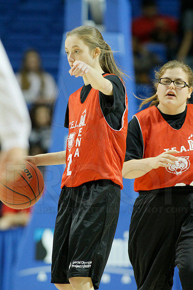 Exhibition Game Project Unify- Special Olympics- Mena vs Forrest City 3-14-2014 (© Justin Manning) JWM_0120