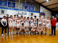 Centerpoint vs. Harmony Grove Senior Boys (3A-7 District Final) 2-17-24