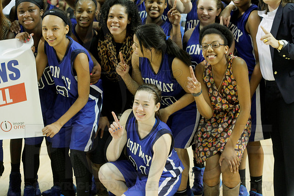 7A Girls State Finals-Fort Smith Northside vs. Conway 3-13-2014 (© Justin Manning) JWM_0331