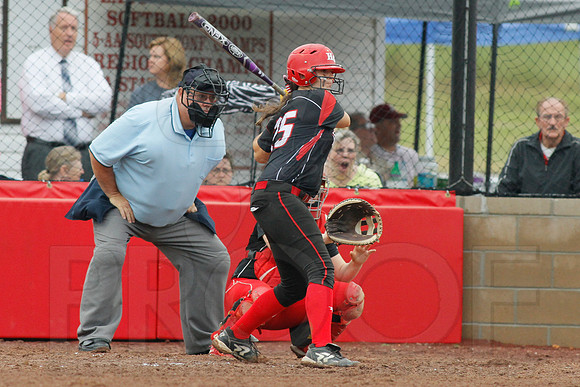Rose Bud vs. Harmony Grove Regional Softball 5-9-2014 (© Justin Manning) JWM_0264