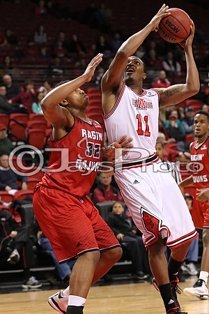 LA-Lafayette @ Arkansas State Men's 3-7-2015 (©Justin Manning) JWM_0649