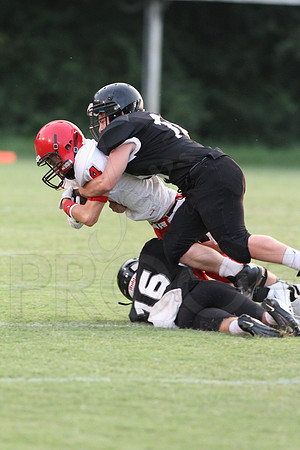 Harmony Grove @ Bauxite (Scrimmage) 8-26-2014 (©Justin Manning) JWM_125