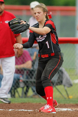 Rose Bud vs. Harmony Grove Regional Softball 5-9-2014 (© Justin Manning) JWM_0066