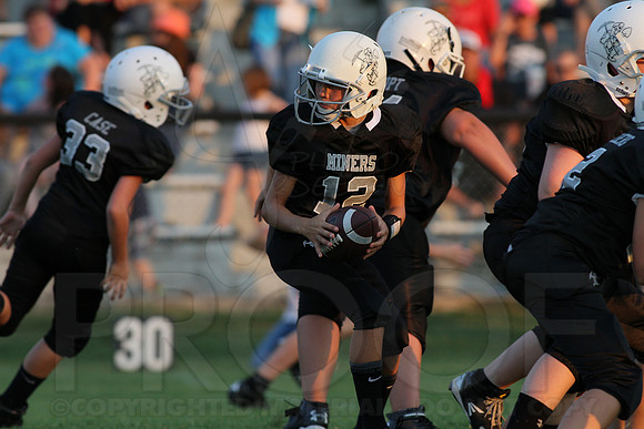 Bauxite Black-Gray games 4th, 5th, 6th, Junior high, Senior high scrimmage 8-22-13 (© Justin Manning) JWM0174