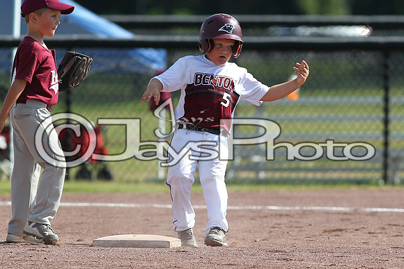 Benton vs. Beebe 6 year old All-Stars 6-28-2015 (©Justin Manning) JWM_0068