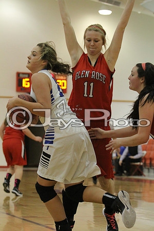 Glen Rose vs. Bismarck Girls 3A District Tournament  2-19-2015 (©Justin Manning) JWM_062