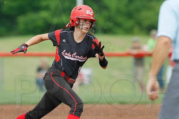 Rose Bud vs. Harmony Grove Regional Softball 5-9-2014 (© Justin Manning) JWM_0029