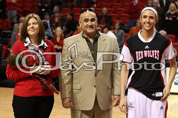 LA-Lafayette @ Arkansas State Women's 3-7-2015 (©Justin Manning) JWM_086