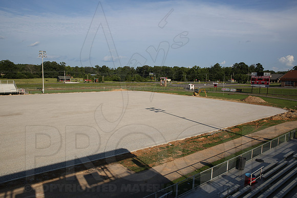 Glen Rose Football Field turf progress 8-11-2014 (©Justin Manning) JWM_27