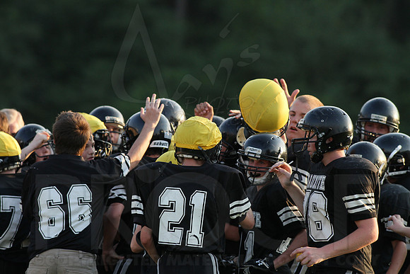 Bauxite Black-Gray games 4th, 5th, 6th, Junior high, Senior high scrimmage 8-22-13 (© Justin Manning) JWM0171