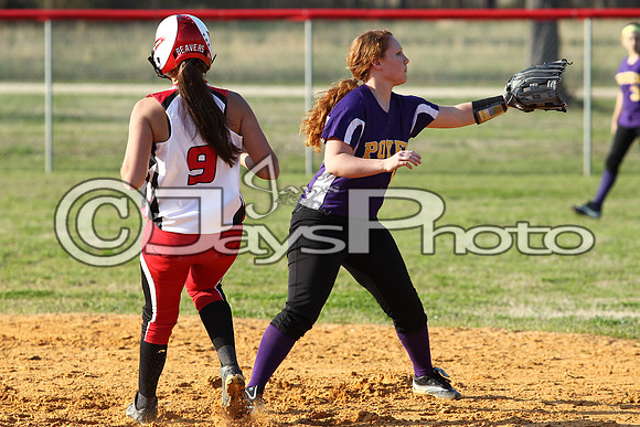Poyen @ Glen Rose softball 3-28-2015 (©Justin Manning) JWM_0057