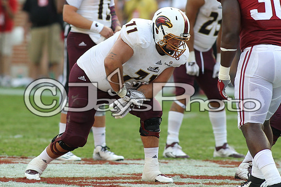 University of Louisiana-Monroe @ Alabama 9-26-2015 (©Justin Manning) JWM_0129