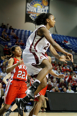 Western Kentucky vs. UALR Women's 3-10-13 JWM0088 (©Justin Manning)