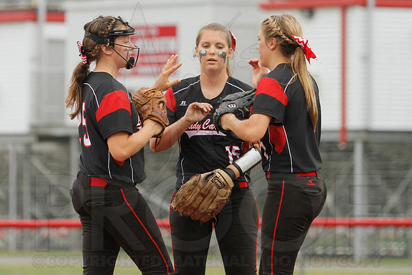 Rose Bud vs. Harmony Grove Regional Softball 5-9-2014 (© Justin Manning) JWM_0124