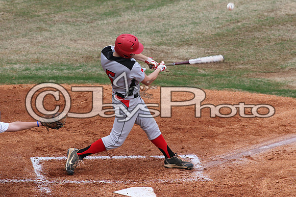 Harmony Grove vs. Episcopal Baseball (Dickey Stephens Park) 4-2-2015 (©Justin Manning) JWM_0007