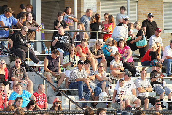Bauxite Black-Gray games 4th, 5th, 6th, Junior high, Senior high scrimmage 8-22-13 (© Justin Manning) JWM0166