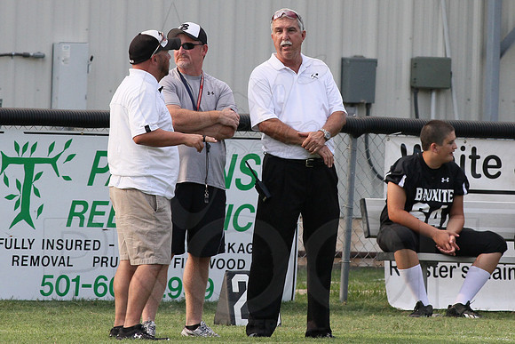 Bauxite Black-Gray games 4th, 5th, 6th, Junior high, Senior high scrimmage 8-22-13 (© Justin Manning) JWM0033