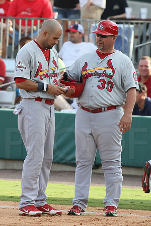 Springfield Cardinals @ Arkansas Travelers 8-3-13 (© Justin Manning) JWM0023