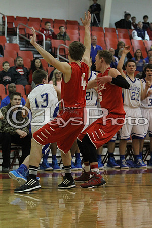 Glen Rose vs. Bismarck Boys 3A District Tournament 2-18-2015 (©Justin Manning) JWM_086