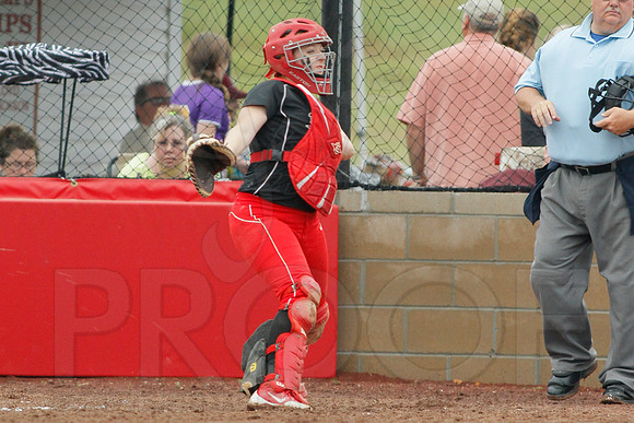 Rose Bud vs. Harmony Grove Regional Softball 5-9-2014 (© Justin Manning) JWM_0253