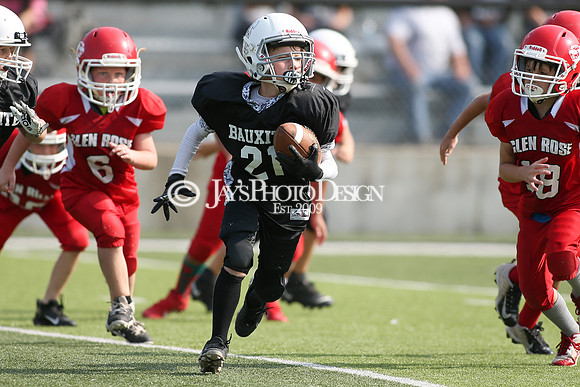 Glen Rose @ Bauxite peewee 3rd Grade football_0164