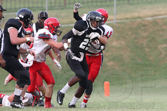 Harmony Grove @ Bauxite (Scrimmage) 8-26-2014 (©Justin Manning) JWM_85