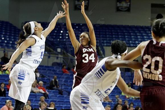 Middle Tennessee vs ULM  Women's 3-9-13 JWM0152 (©Justin Manning)