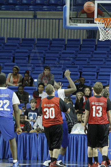 Exhibition Game Project Unify- Special Olympics- Mena vs Forrest City 3-14-2014 (© Justin Manning) JWM_0014