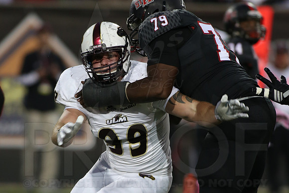 ULM @ Arkansas State 10-4-2014 (©Justin Manning) JWM_0395