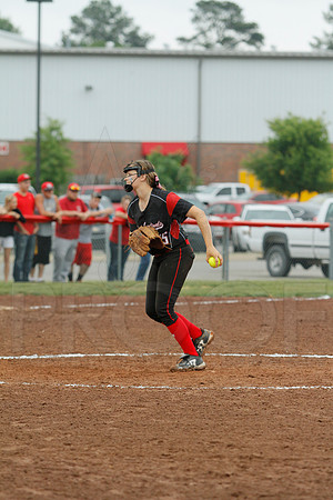 Rose Bud vs. Harmony Grove Regional Softball 5-9-2014 (© Justin Manning) JWM_0221