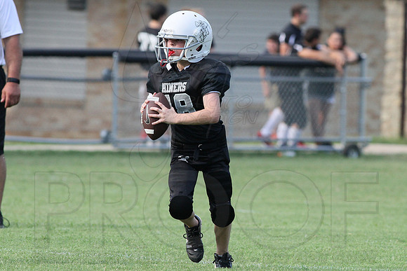 Bauxite Black-Gray games 4th, 5th, 6th, Junior high, Senior high scrimmage 8-22-13 (© Justin Manning) JWM0046
